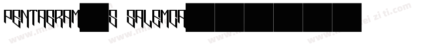 pentagram’s Salemca字体转换
